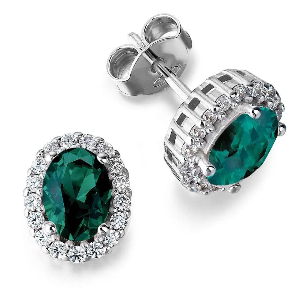 Tru Emerald Cincature Earrings sold by Tru Diamonds product image thumbnail 2