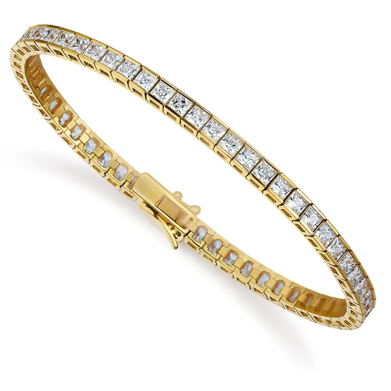 Princess Style Box Bracelet sold by Tru Diamonds