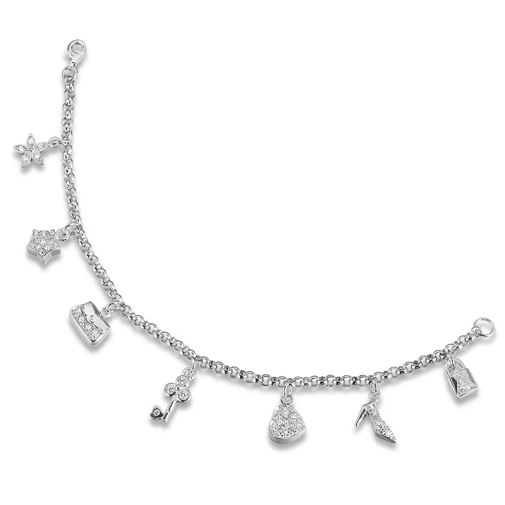 Charm Bracelet sold by Tru Diamonds product image thumbnail 4