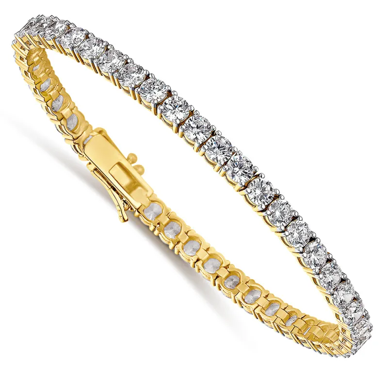 10.50 Carat Divine Tennis Bracelet sold by Tru Diamonds