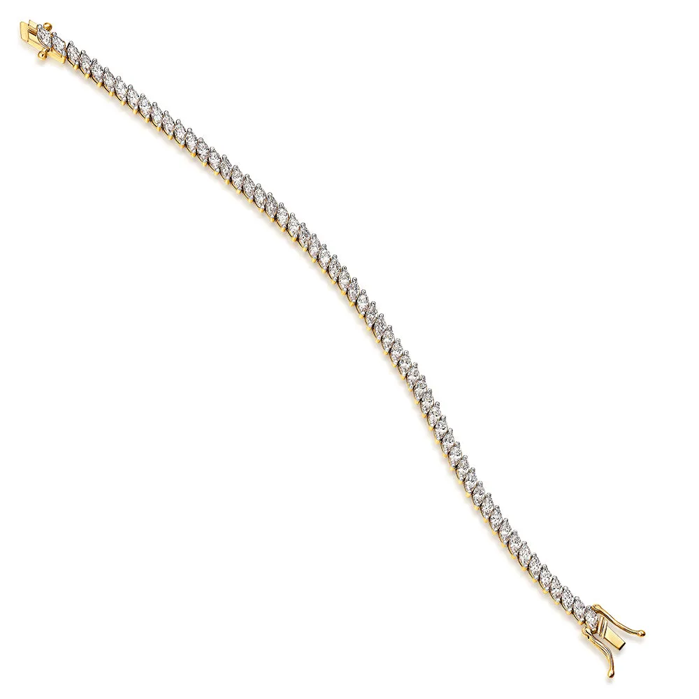 Eve's Vintage Leaf Bracelet sold by Tru Diamonds product image thumbnail 3