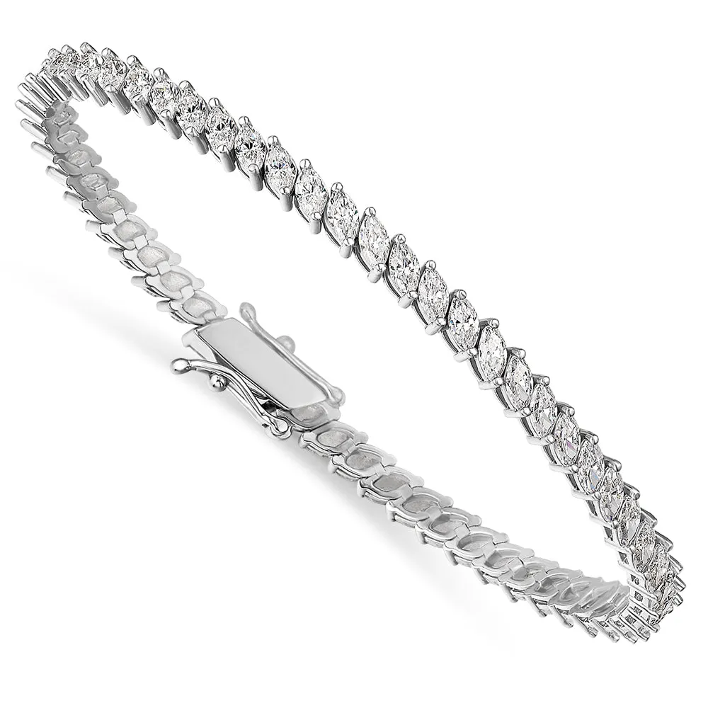 Eve's Vintage Leaf Bracelet sold by Tru Diamonds product image thumbnail 4