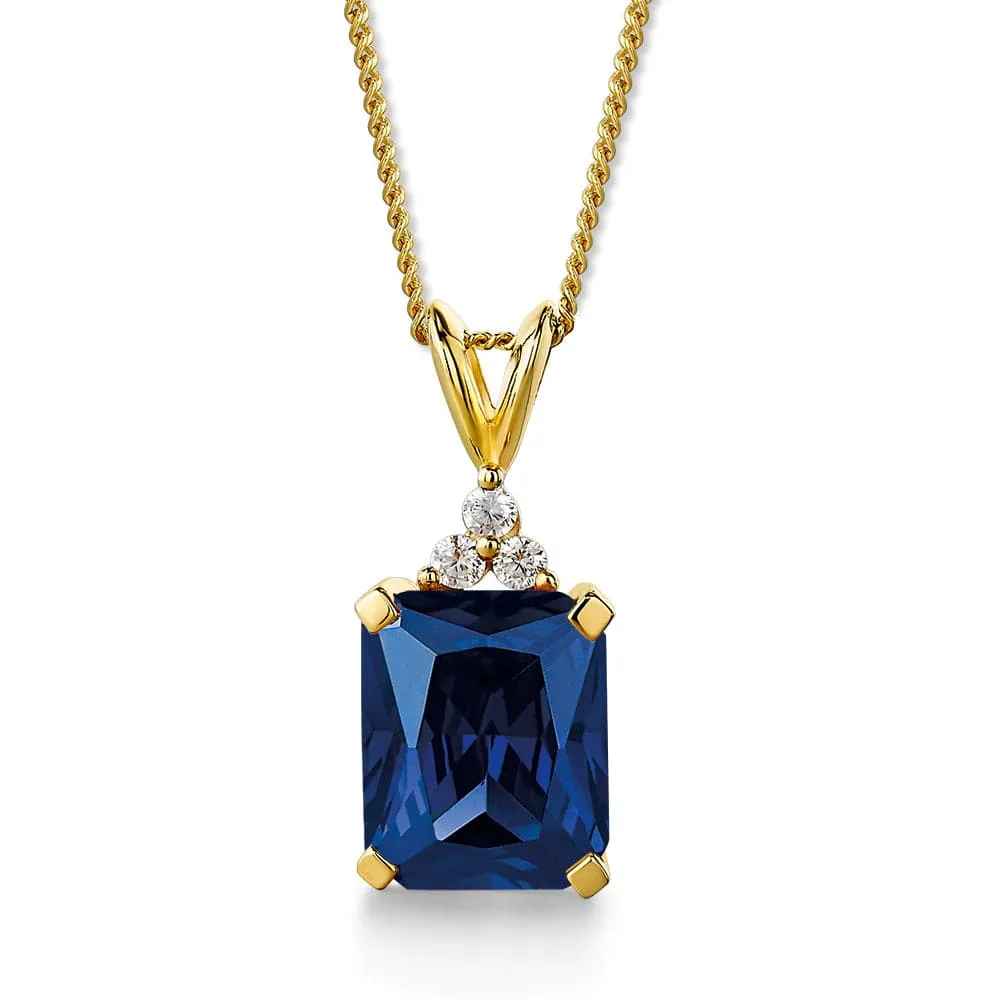 Sapphire Inspiration Pendant sold by Tru Diamonds