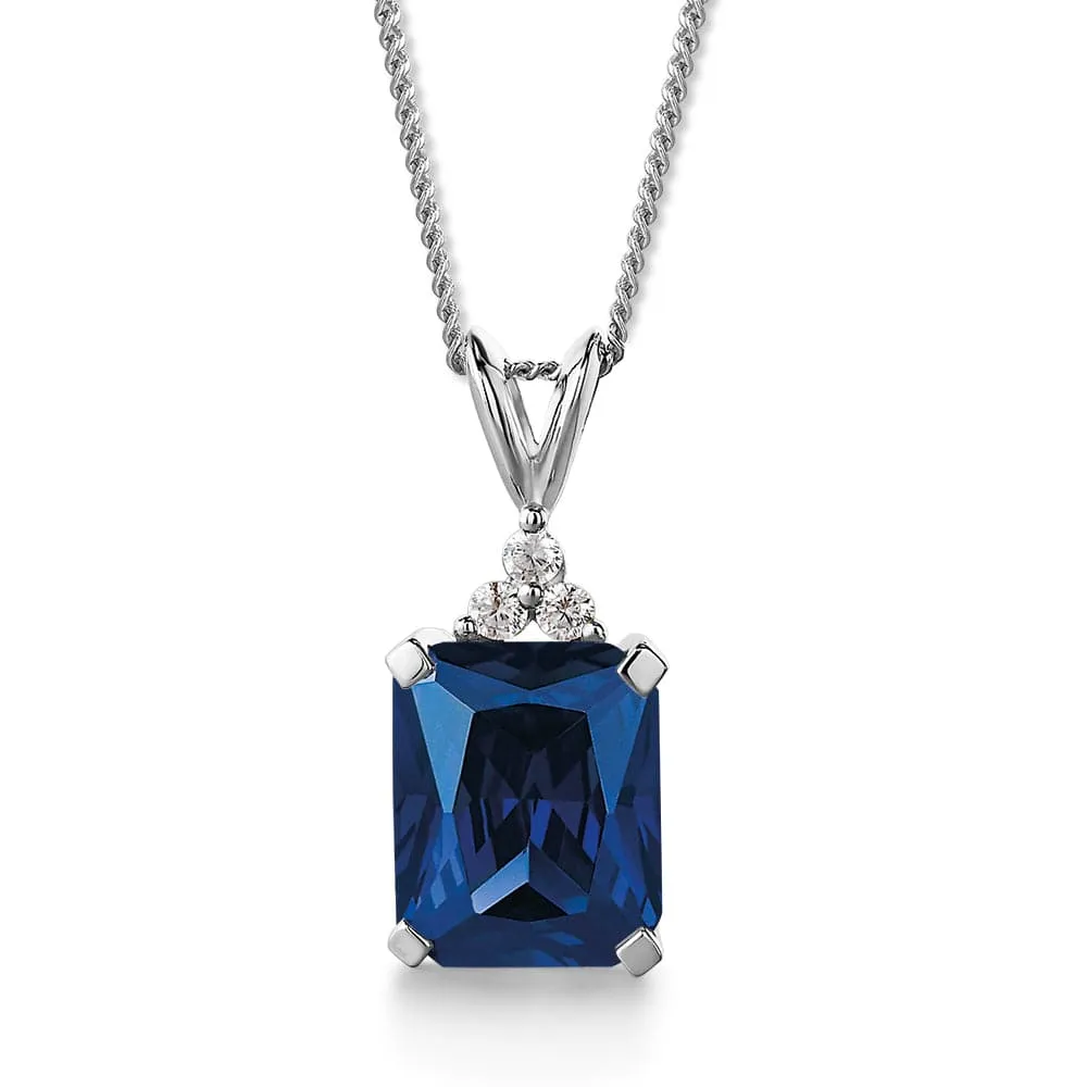 Sapphire Inspiration Pendant sold by Tru Diamonds product image thumbnail 3