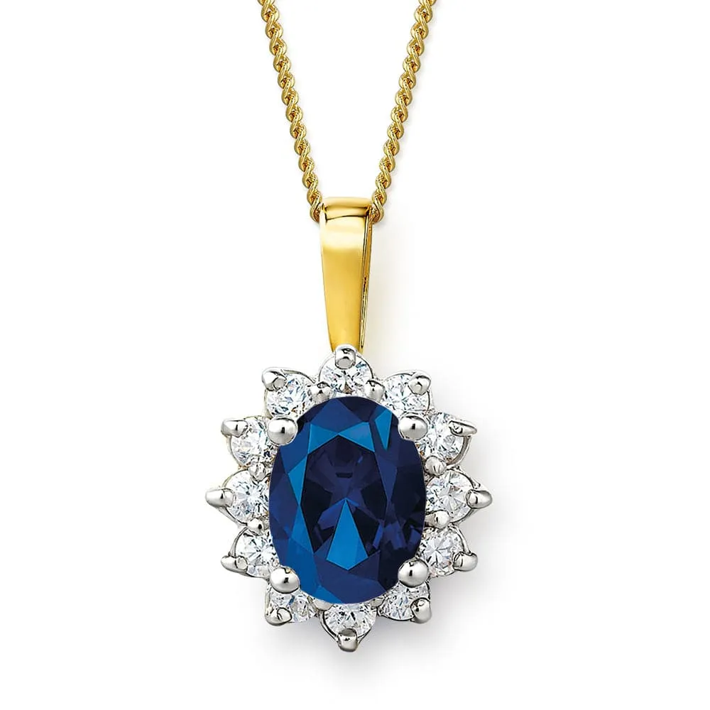 Royal Tru Sapphire Pendant sold by Tru Diamonds