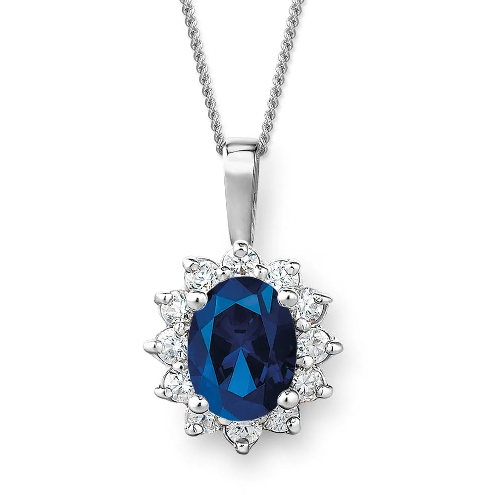 Royal Tru Sapphire Pendant sold by Tru Diamonds product image thumbnail 2