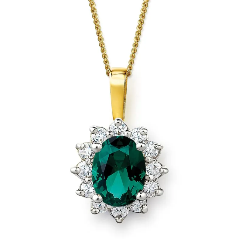Royal Tru Emerald Pendant sold by Tru Diamonds