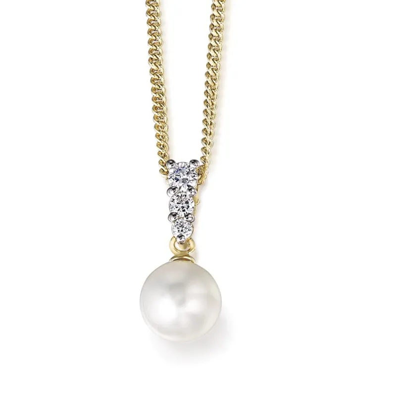 Trilogy Pearl Pendant sold by Tru Diamonds