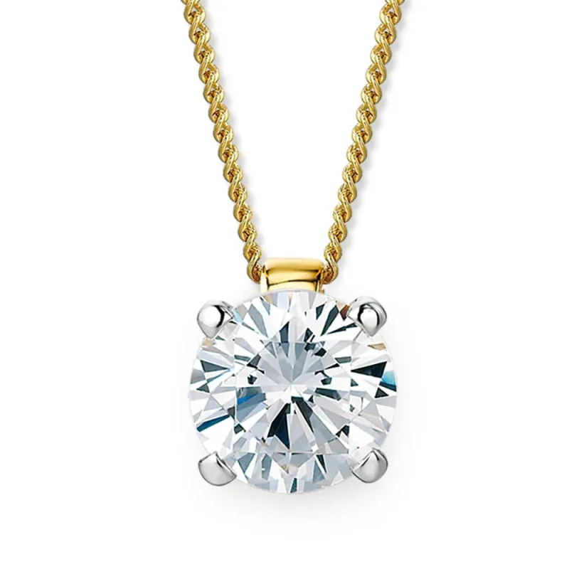 3 Carat Raindrop Pendant sold by Tru Diamonds