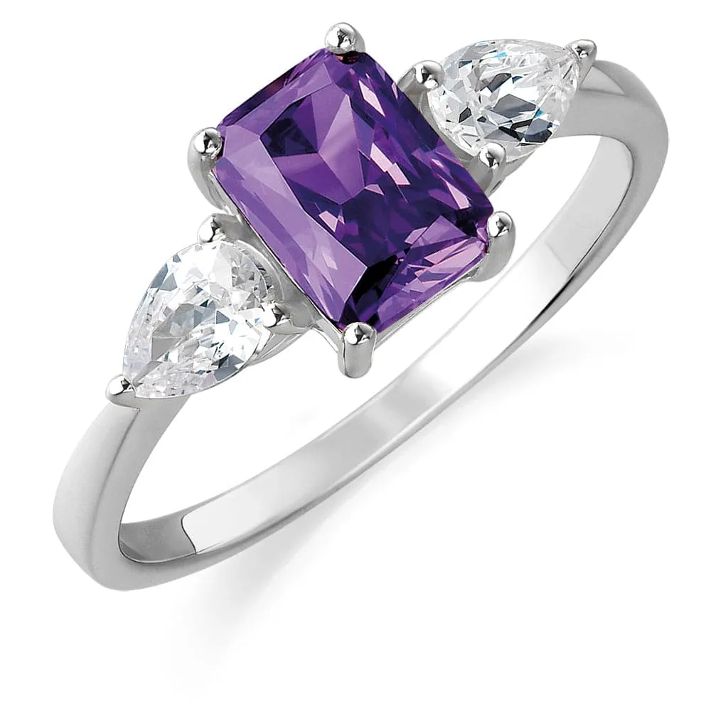 Amethyst Inspiration Ring sold by Tru Diamonds product image thumbnail 5