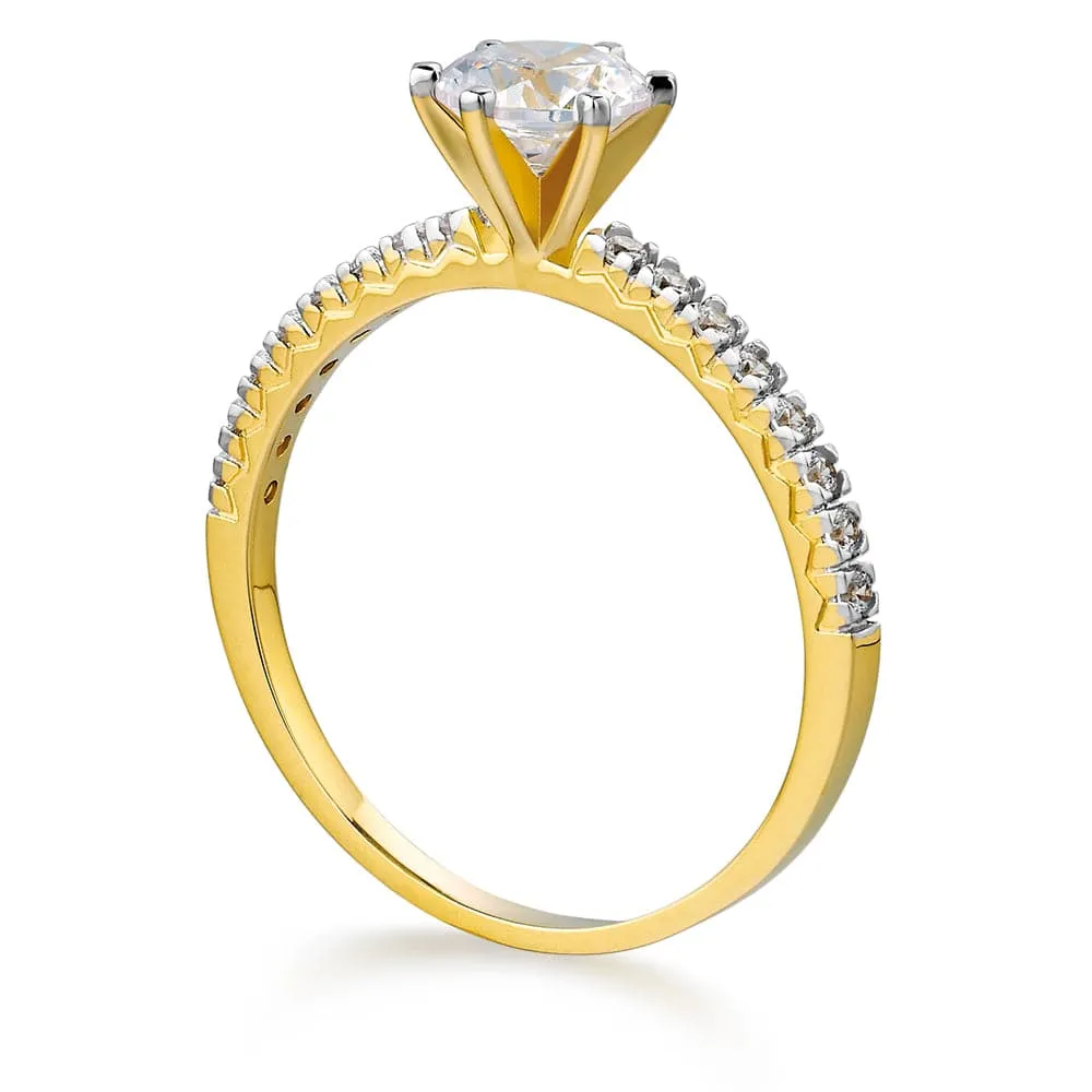 Millennium Solitaire Ring sold by Tru Diamonds product image thumbnail 3
