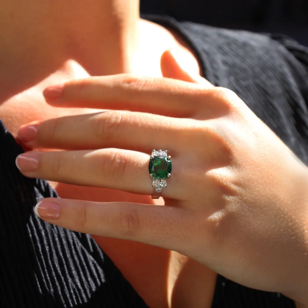 Tru Emerald Perfection Ring sold by Tru Diamonds product image thumbnail 2