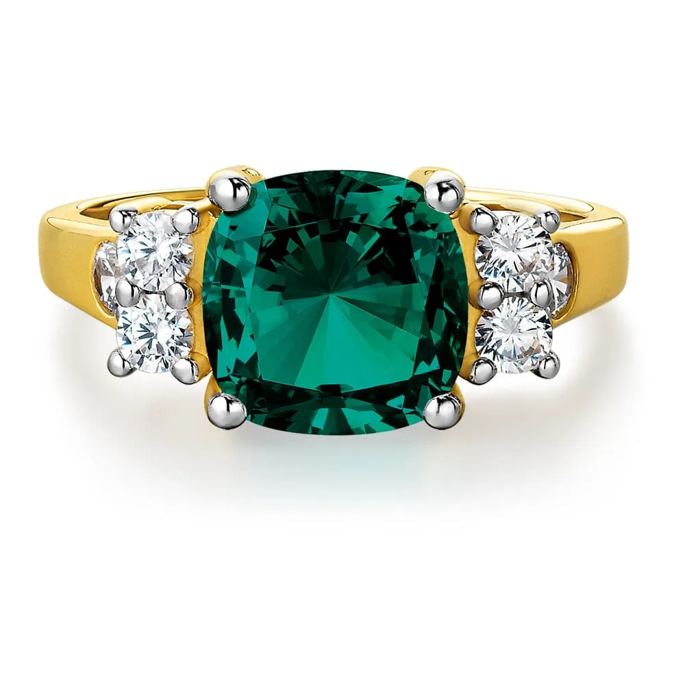 Tru Emerald Perfection Ring sold by Tru Diamonds product image thumbnail 4