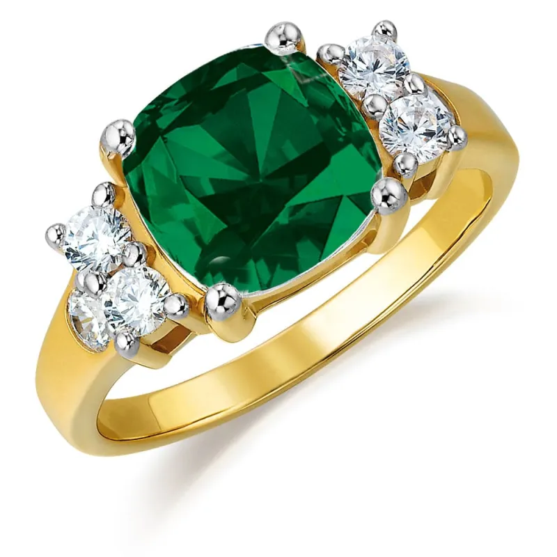 Tru Emerald Perfection Ring sold by Tru Diamonds