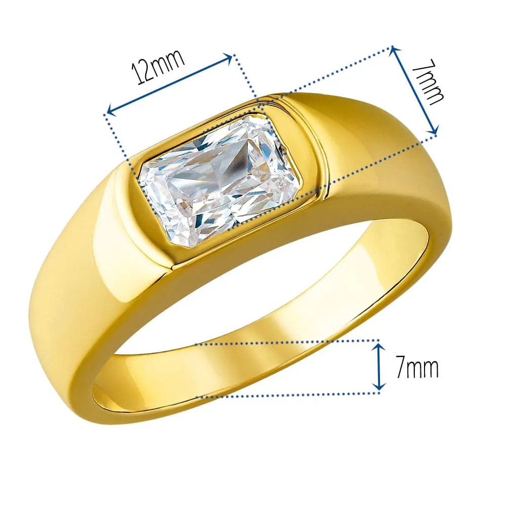 Le Mans Solitaire Ring sold by Tru Diamonds product image thumbnail 4