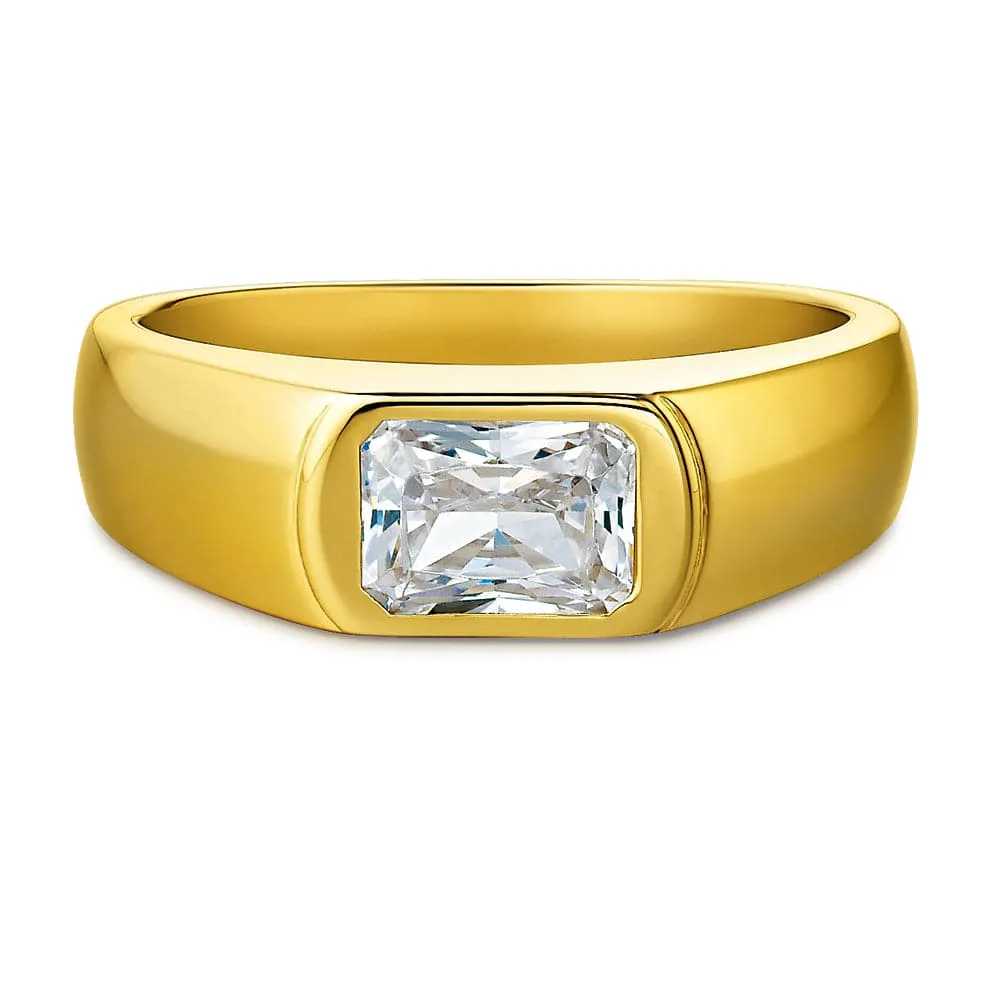Le Mans Solitaire Ring sold by Tru Diamonds product image thumbnail 3