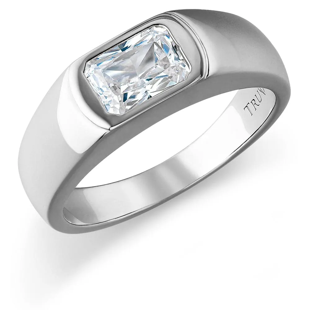 Le Mans Solitaire Ring sold by Tru Diamonds product image thumbnail 5