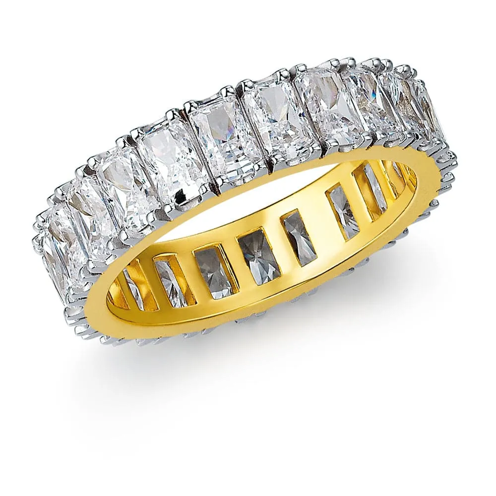 Radiant Cut Eternity Ring sold by Tru Diamonds