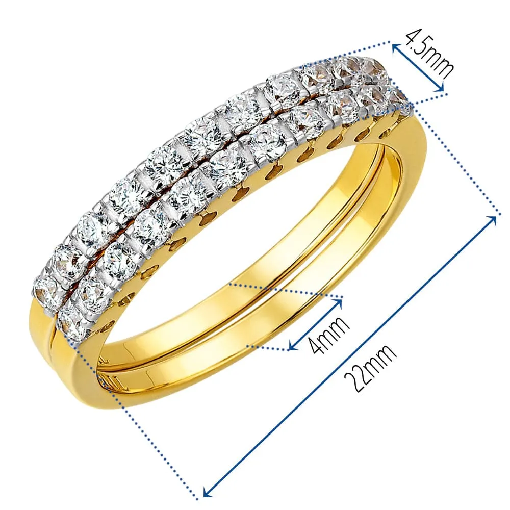 Charming Twinset Ring sold by Tru Diamonds product image thumbnail 4