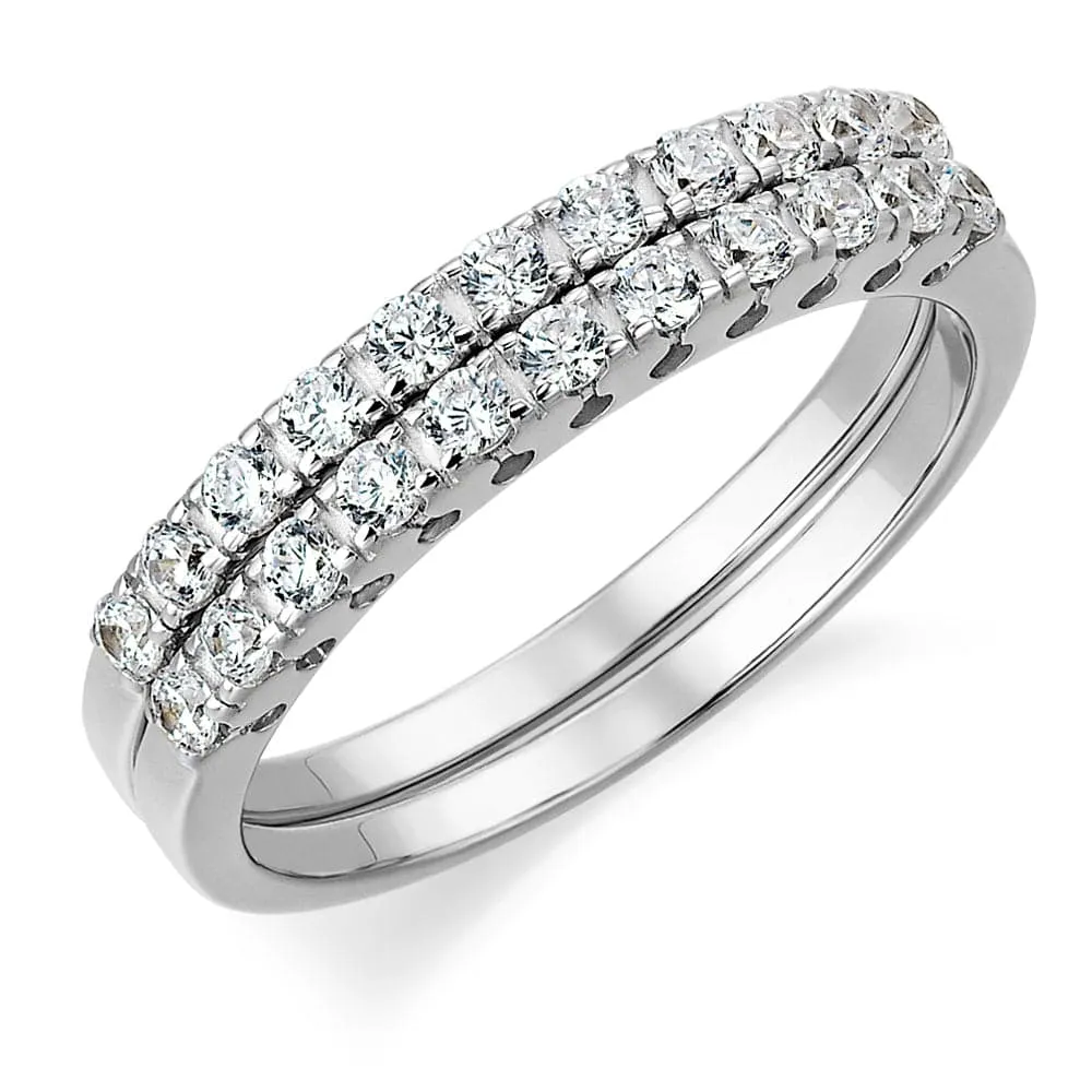 Charming Twinset Ring sold by Tru Diamonds product image thumbnail 5