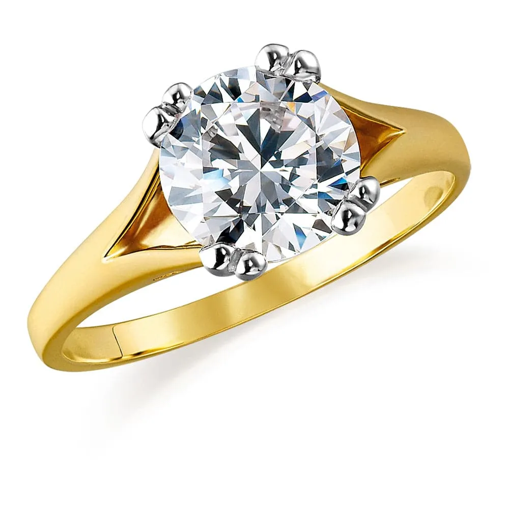 Pristine Solitaire Ring sold by Tru Diamonds