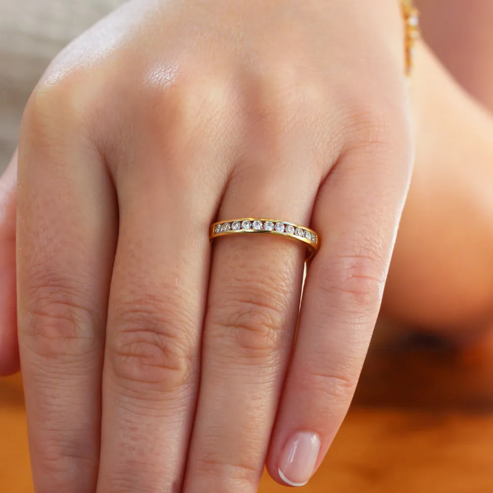 0.88 Carat Bold and Beautiful Eternity Band sold by Tru Diamonds product image thumbnail 2