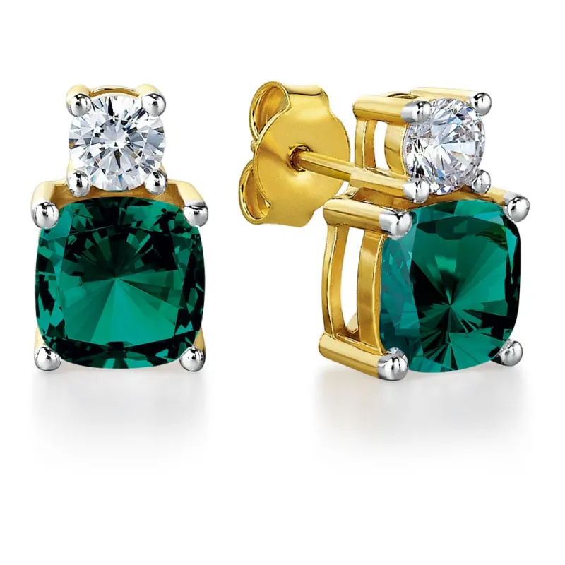 Tru Emerald Perfection Earrings sold by Tru Diamonds