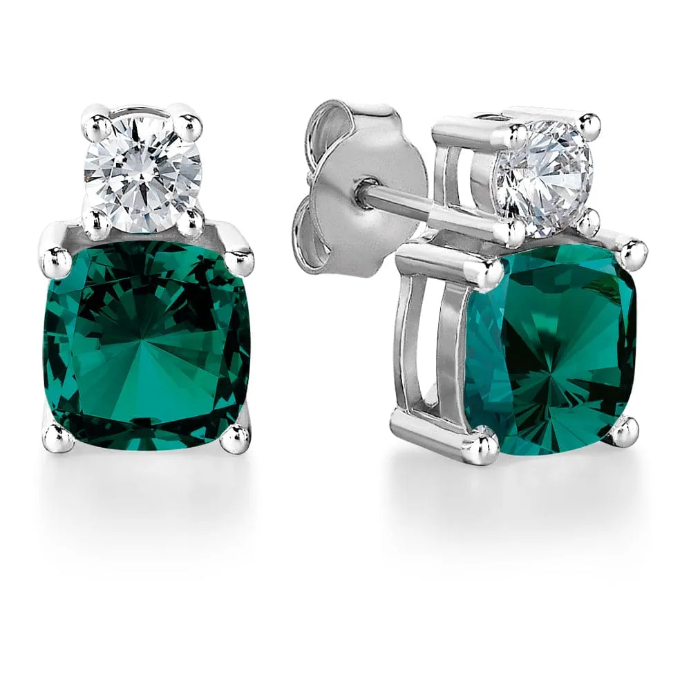 Tru Emerald Perfection Earrings sold by Tru Diamonds product image thumbnail 2