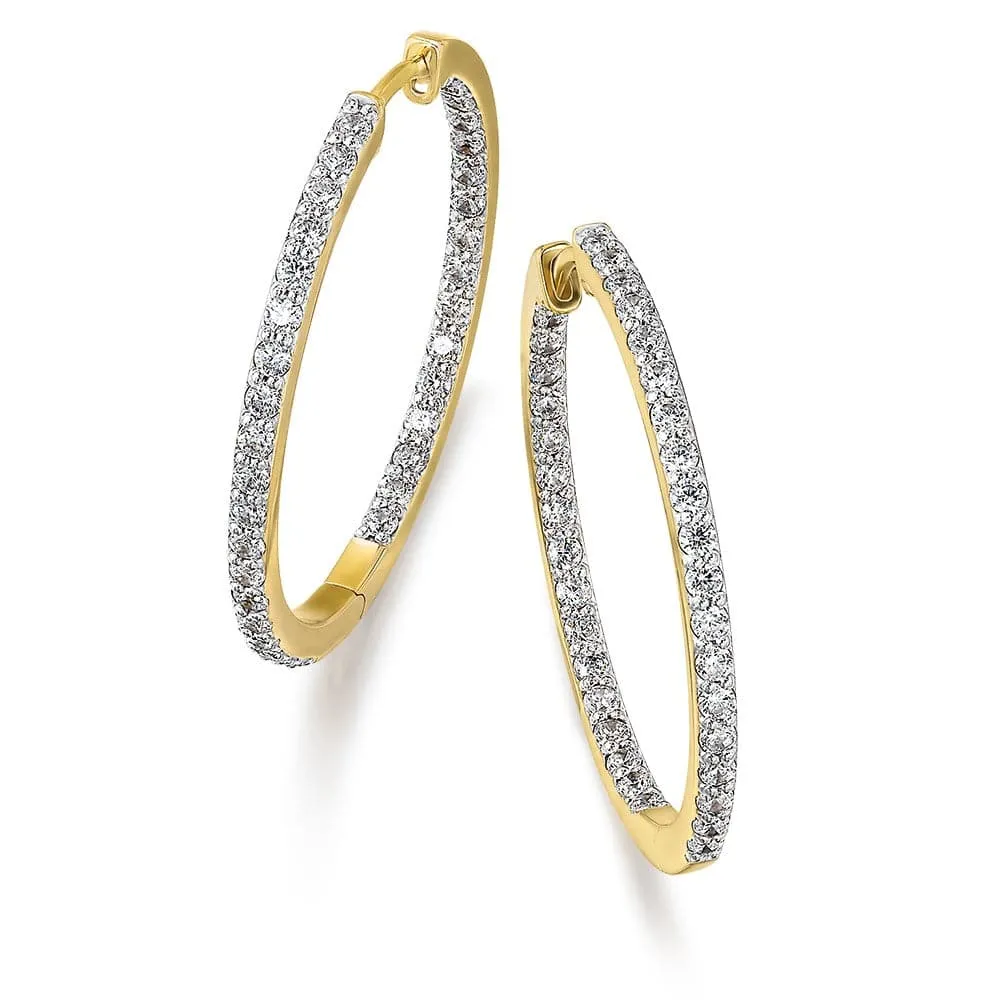 Glitterati Hoop Earrings sold by Tru Diamonds