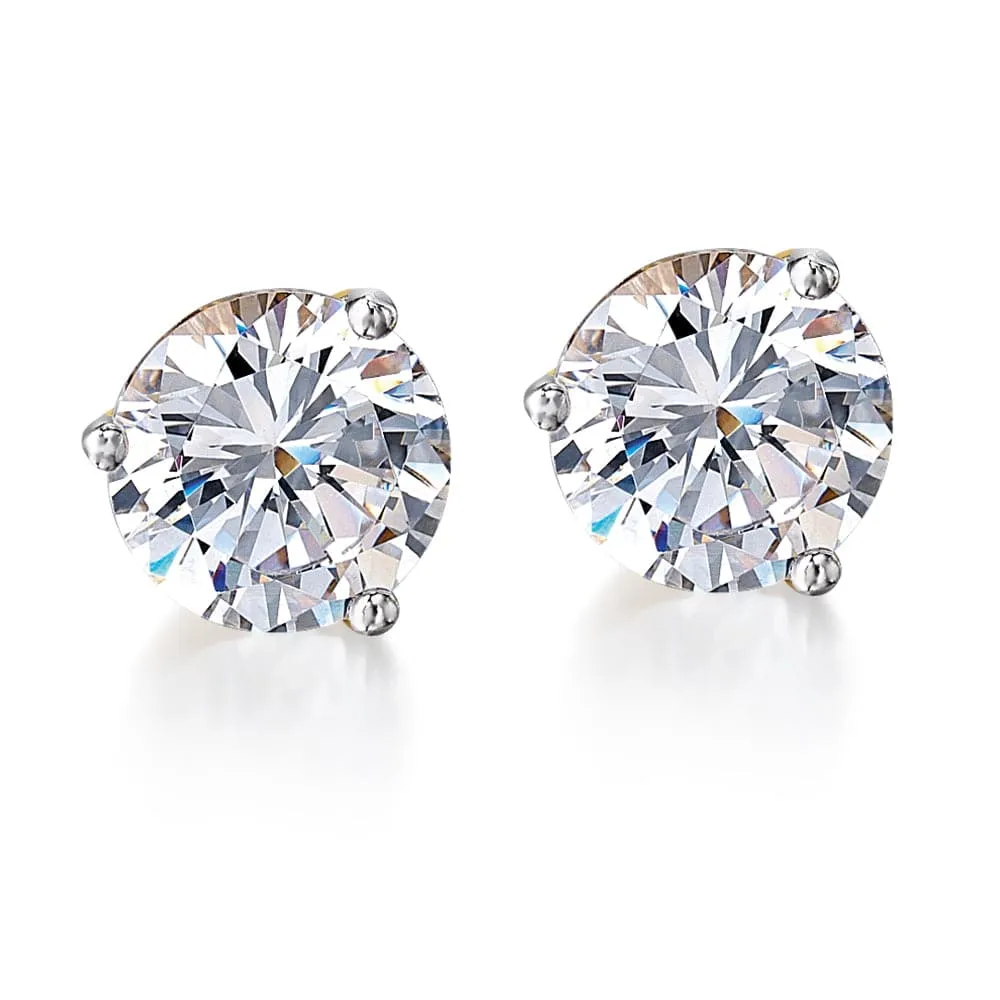 0.75 Carat Posh Martini Stud Earrings sold by Tru Diamonds