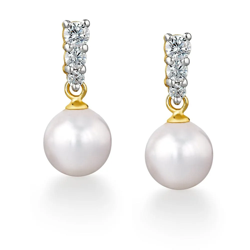 Trilogy Pearl Earrings sold by Tru Diamonds