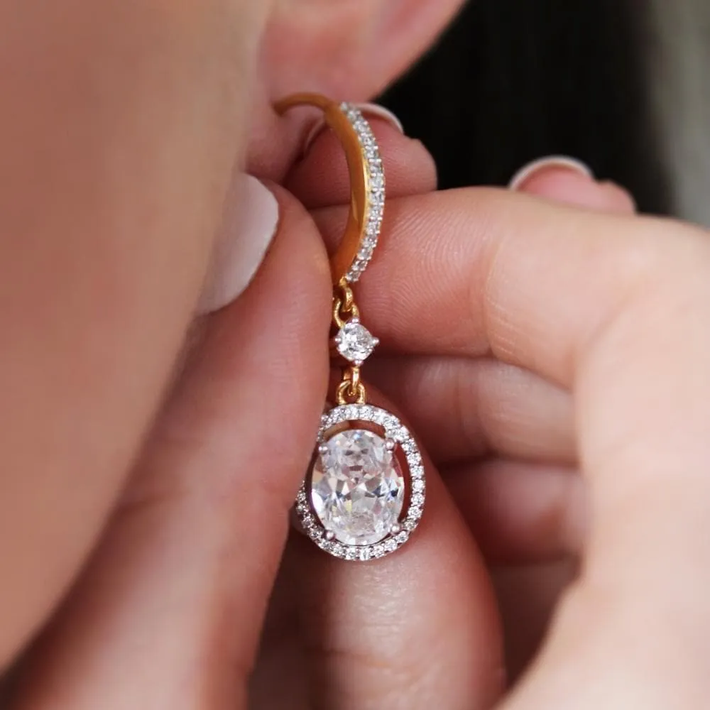 Posh Bel-Aire Drop Earrings sold by Tru Diamonds product image thumbnail 2