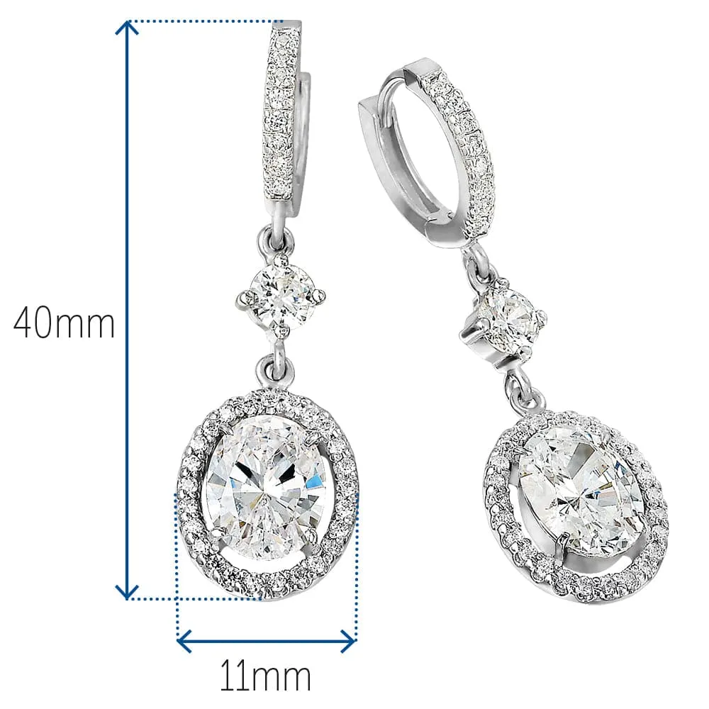 Posh Bel-Aire Drop Earrings sold by Tru Diamonds product image thumbnail 3