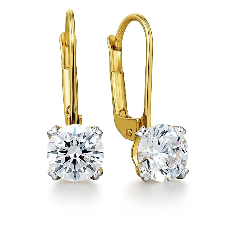 1 Carat Drop of Elegance Earrings sold by Tru Diamonds