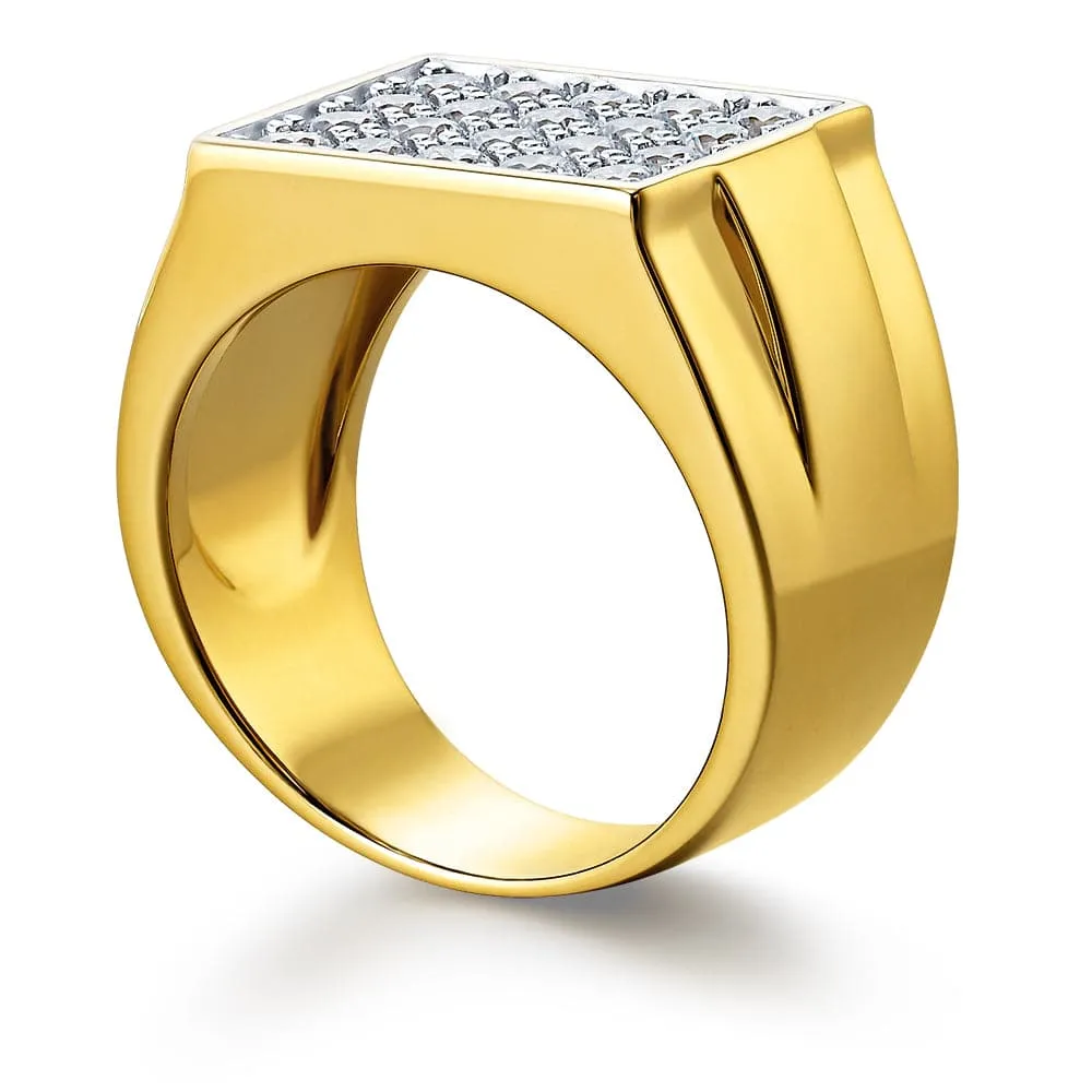 Carnegie Style Men's Ring sold by Tru Diamonds product image thumbnail 2