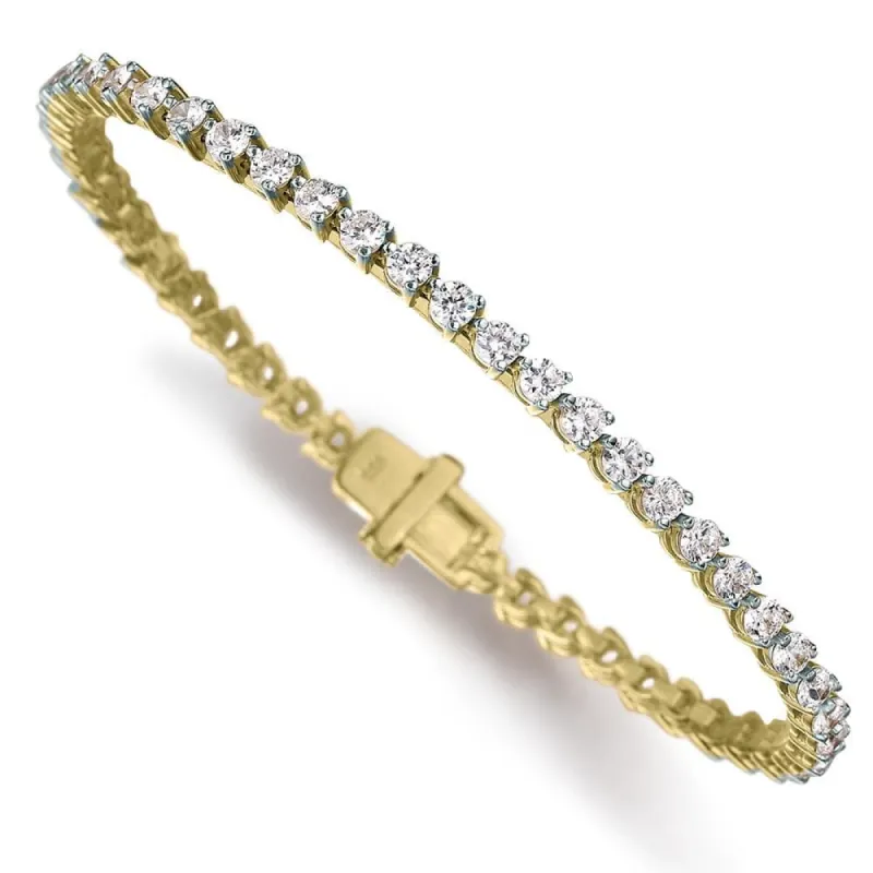 Tiffany Style Tennis Bracelet sold by Tru Diamonds