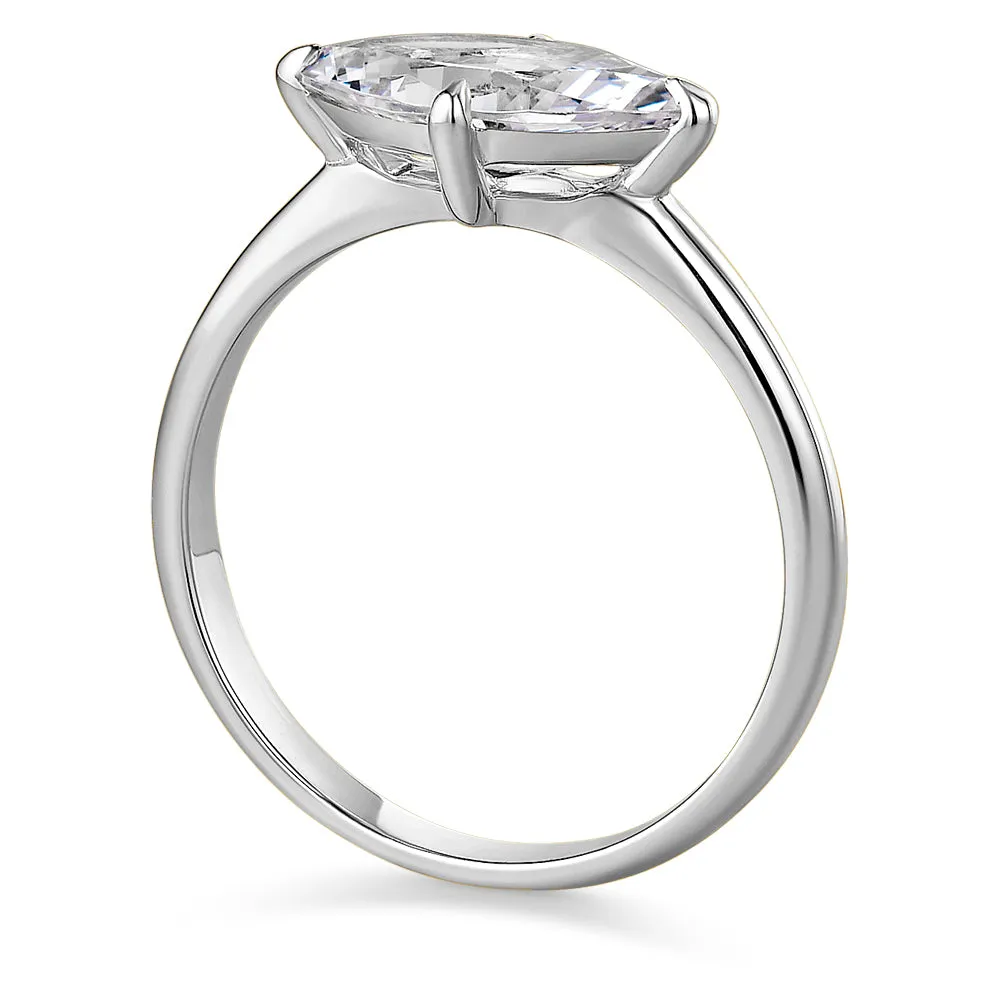 2 Carat East-West Marquise Ring sold by Tru Diamonds product image thumbnail 3