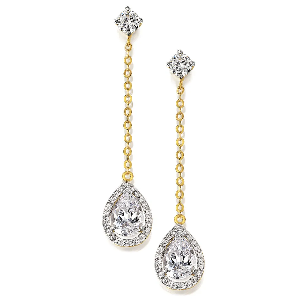 Chic Drop Earrings sold by Tru Diamonds product image thumbnail 4