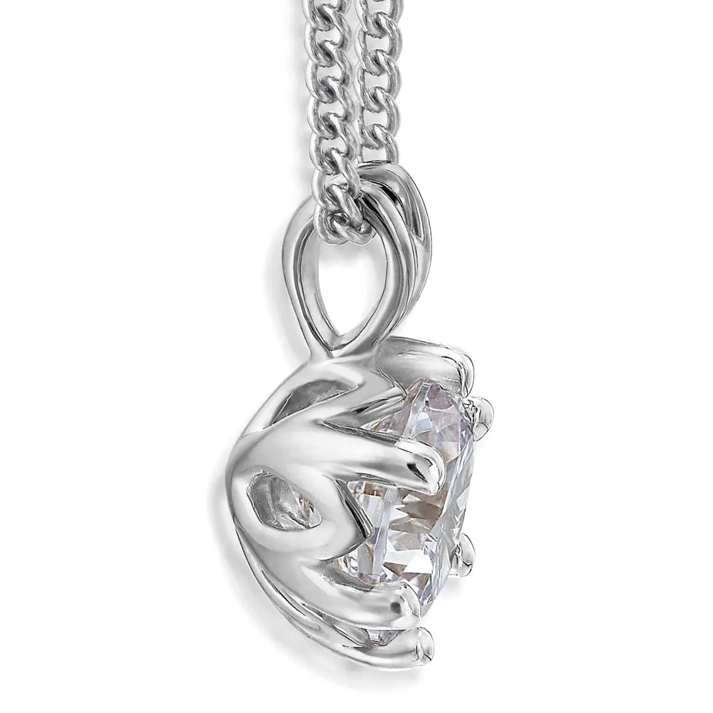 2 Carat Tulip Pendant sold by Tru Diamonds product image thumbnail 2