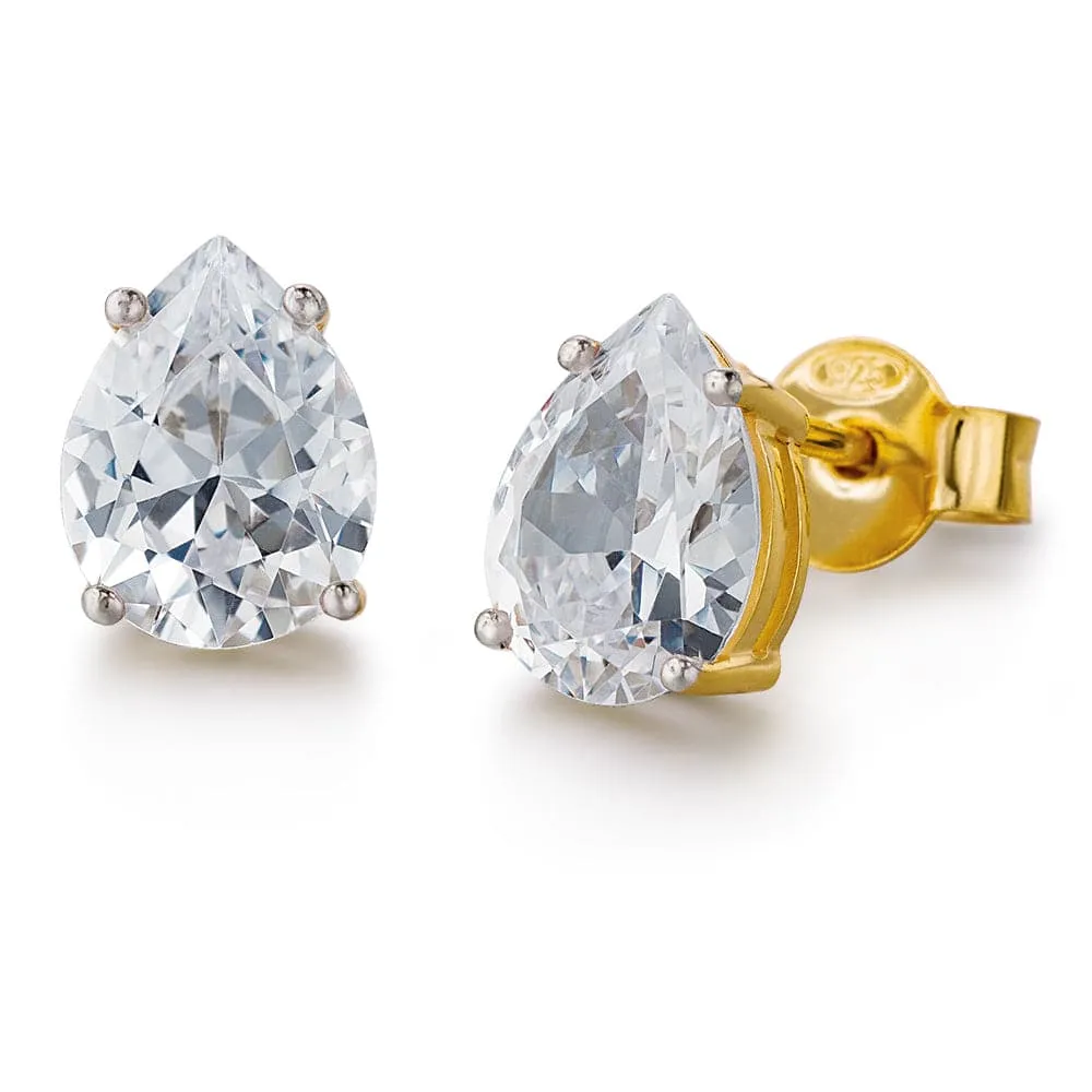 1.75 Carat Pear Cut Earrings sold by Tru Diamonds product image thumbnail 4