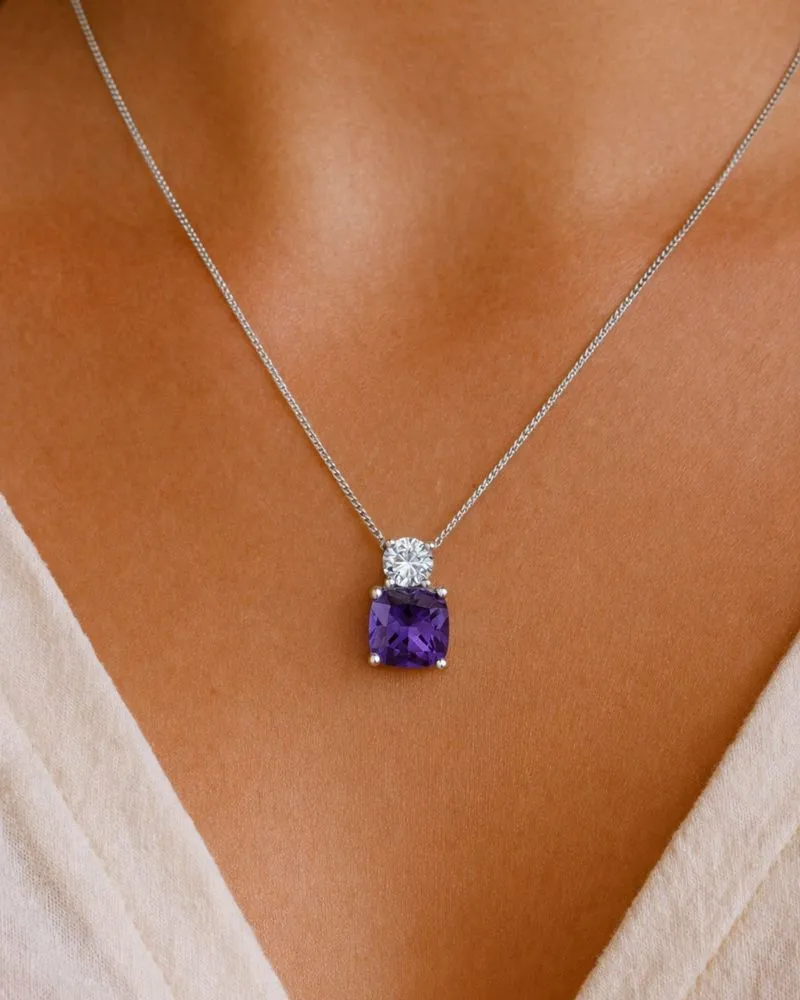 Tru Amethyst Perfection Pendant sold by Tru Diamonds product image thumbnail 2
