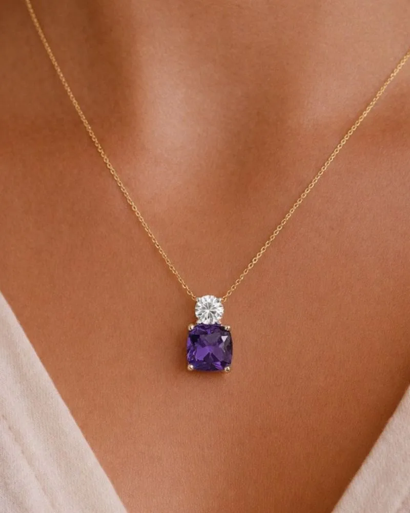 Tru Amethyst Perfection Pendant sold by Tru Diamonds product image thumbnail 4