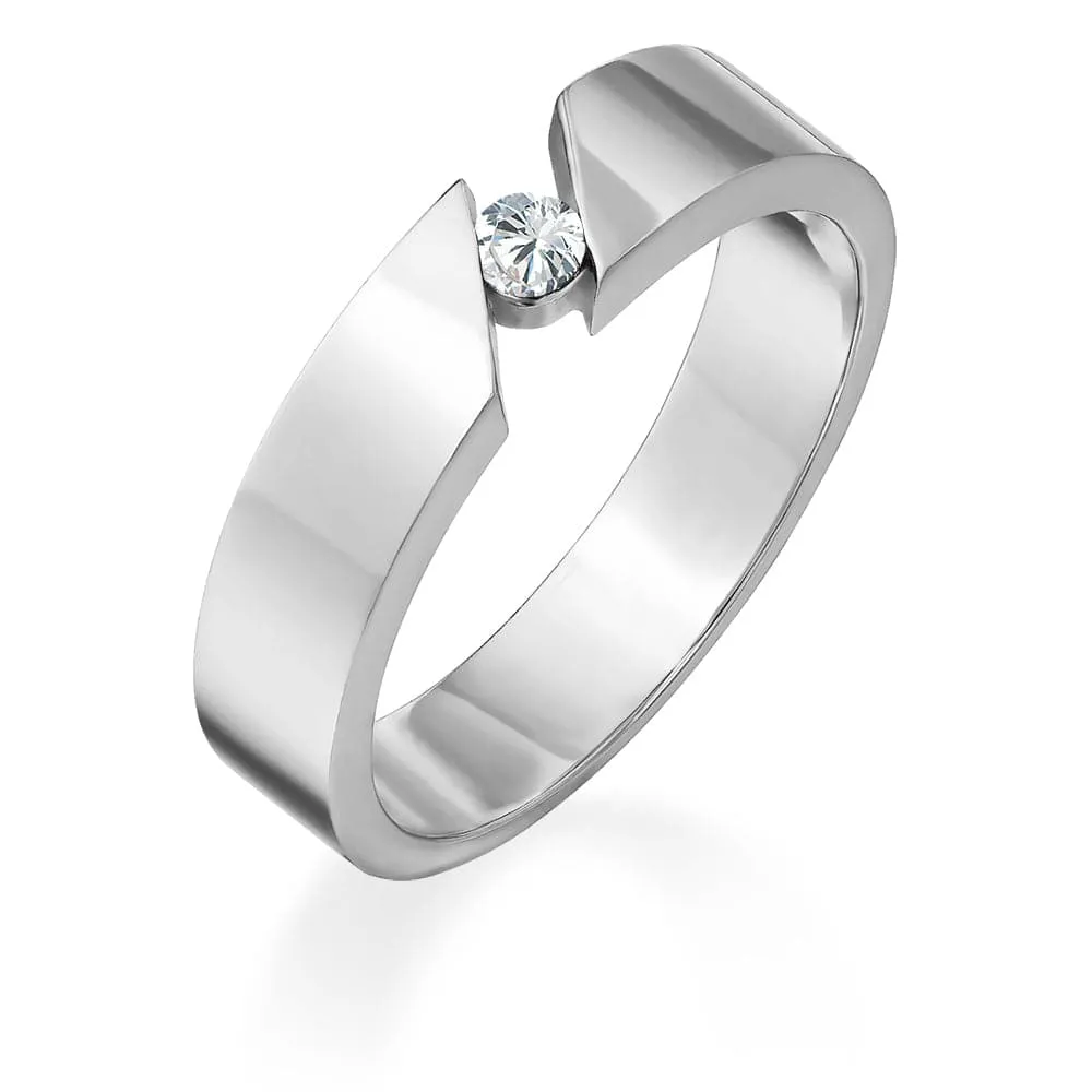 Modern Gents Wedding Band sold by Tru Diamonds product image thumbnail 3