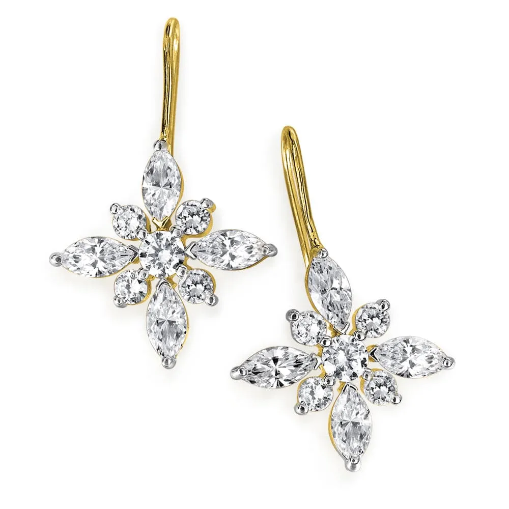 Floral Posy Earrings sold by Tru Diamonds product image thumbnail 3