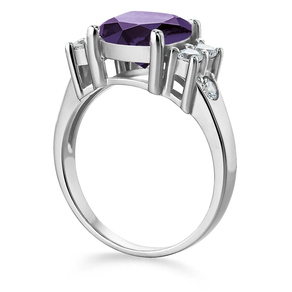 Tru Amethyst Perfection Ring sold by Tru Diamonds product image thumbnail 3