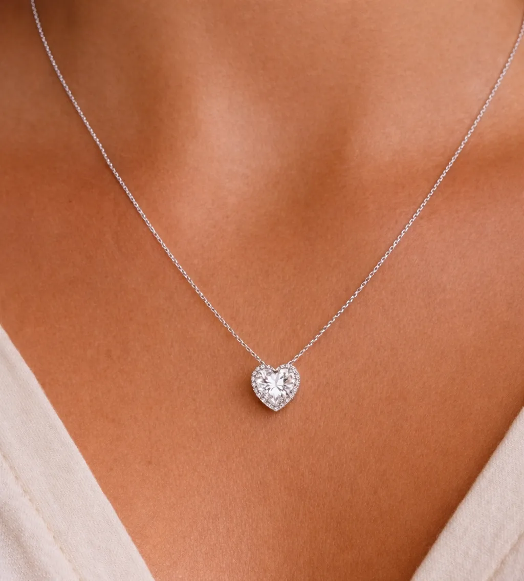 Glowing Heart Pendant sold by Tru Diamonds product image thumbnail 2