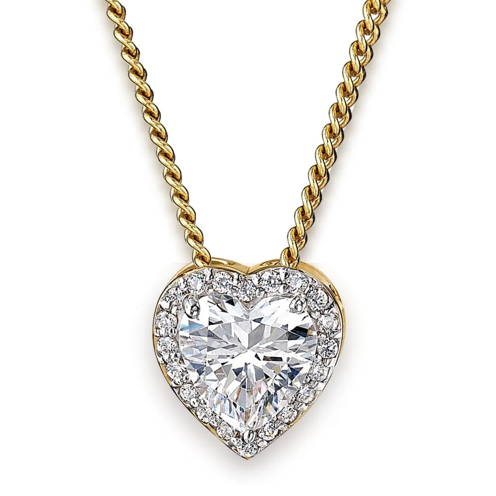 Glowing Heart Pendant sold by Tru Diamonds product image thumbnail 3