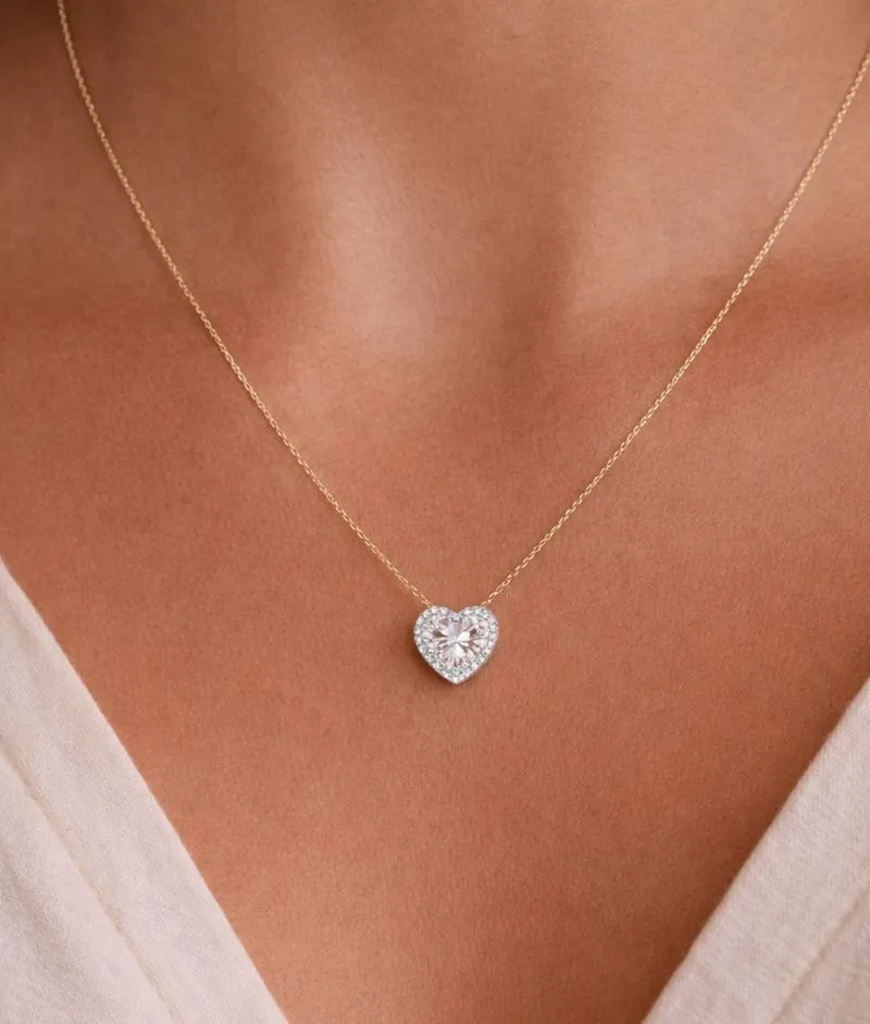 Glowing Heart Pendant sold by Tru Diamonds product image thumbnail 4
