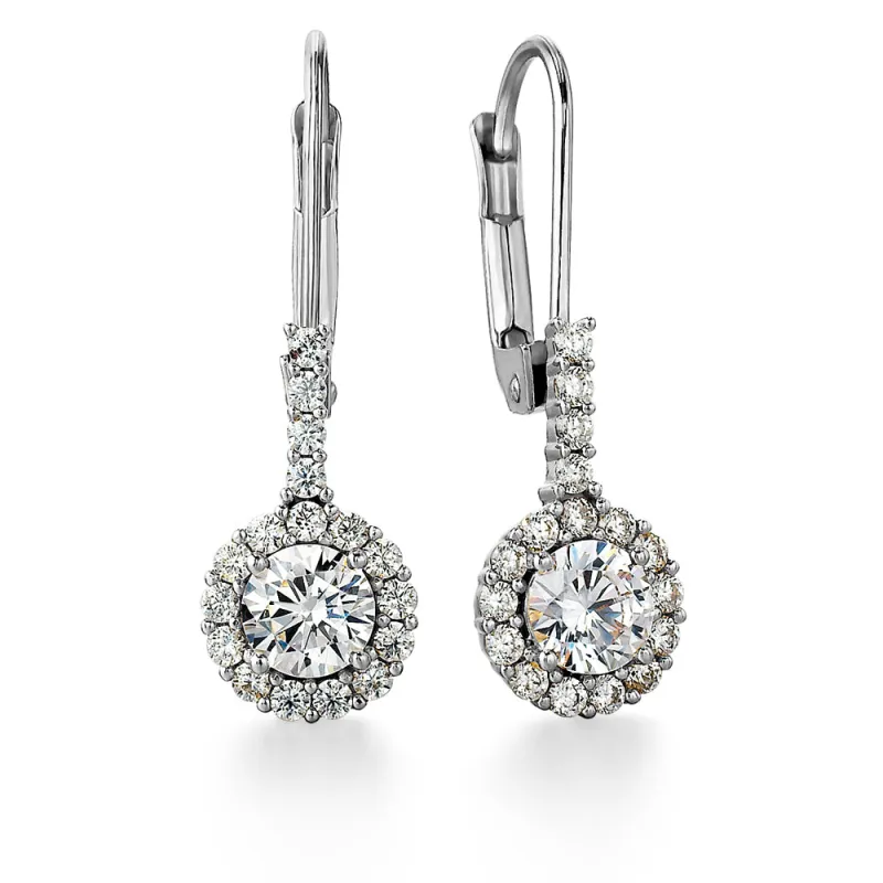 Bel-Aire Drop Earrings made by Tru Diamonds