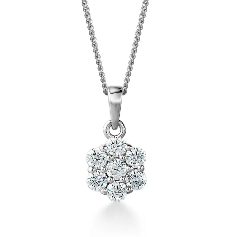 Eternal Bouquet Pendant made by Tru Diamonds